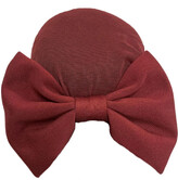 Bow with Bun Net - BURGUNDY-PRICE $8.99- - - - - - - - - ADD TO CART >