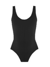 Sleeveless Ballet Leotard with Scoop Neck in Blue