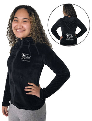 Velour Hoodie with Logo - OPTIONAL-RRP $74.99- - - - - - - - - - - - - - - ADD TO CART >