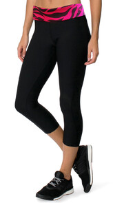 Zebra 3/4 Leggings - PRICE $48.99- CERISE ZEBRA PRINT- - - - - - - - - - - ADD TO CART >