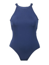 Strapless Ballet leotard with round strap Navy