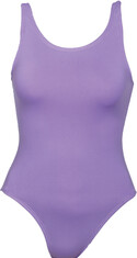 Sleeveless Ballet leotard with wide U-Neck shape plain Lavender