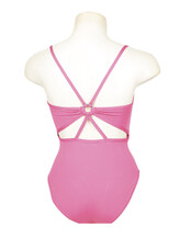 Strapless Ballet leotard with X-back Pink