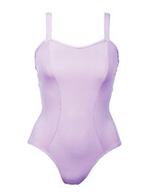 Wide Strap Ballet leotard with a side curve Lilac