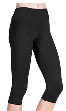 Balance 3/4 Leggings - PRICE $45.99-BLACK/RASPBERRY- - - - - - - - -ADD TO CART >