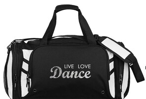 Live Love Dance Bag - PRICE $79.99-WHITE / BLACK- - - - - - - - - - - - - ADD TO CART >