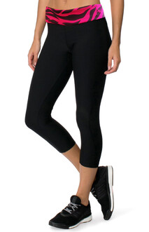 Zebra Print 3/4 Leggings - $37.99 - - - - - - - - - - - - - - - - - - - -ADD TO CART >