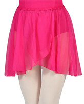 Pull On Wrap Skirt - PRICE $30.99- RASPBERRY MESH- - - - - - - - - - - - - - -ADD TO CART >