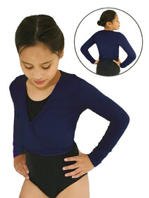 Crossover Top - PRICE $48.99-NAVY- - - - - - - - - - ADD TO CART >