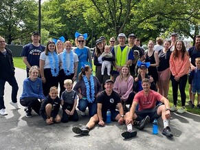 Diabetes no barrier in 24-hour Hagley Park fundraiser