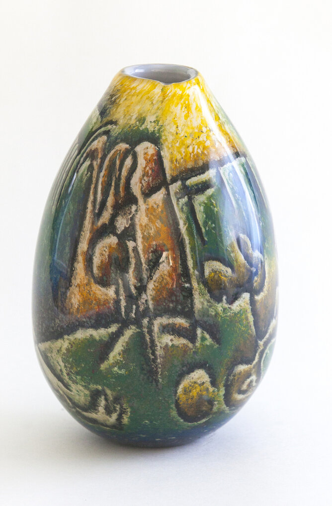 The Cattle. First of the series. Blown solo. Available from my studio.