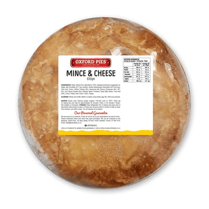 Range of family pies - savoury & Sweet