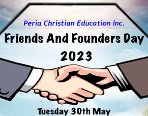 Friends &amp; Founders Day Dinner 2023 followed by AGM