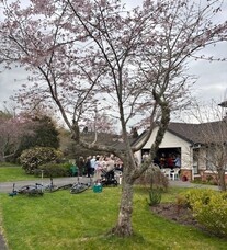 Cherry Blossom Catch-up Brings Residents Together