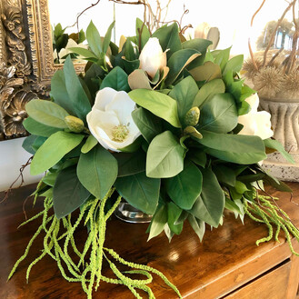 Faux floral styling by Julia Empson, Interior designer and stylist. Waikato, New Zealand