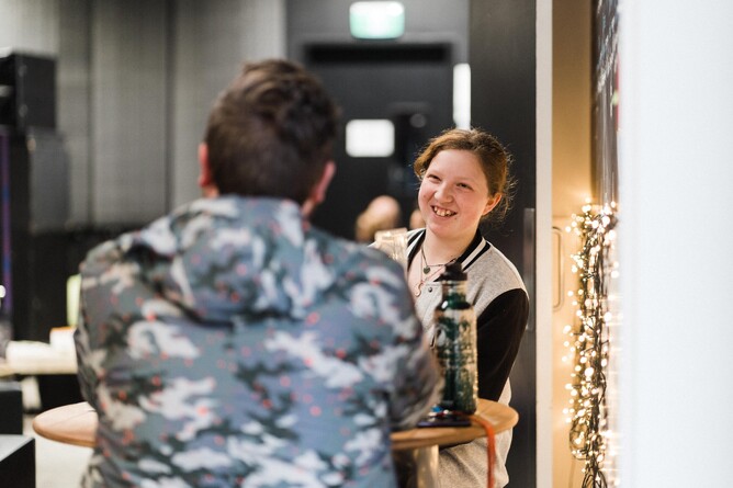 Student at #EmployerMeets 2020