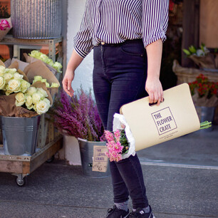Business location photography for flower company