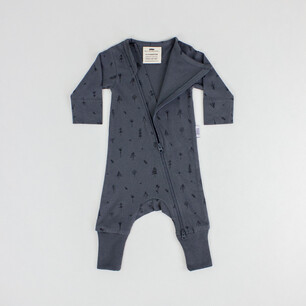 Kauri and Sons garment design baby zip romper