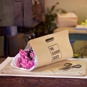 Flower Crate flower carrier packaging design
