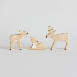 Kauri and Sons Wooden deer toy design