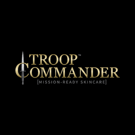 Troop Commander – Mission Ready Skincare for Men logo design