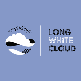 Long White Cloud logo design