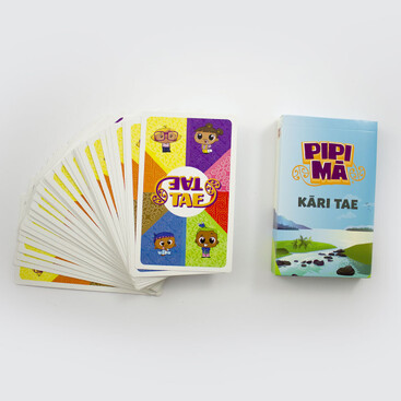 Kids play card design for Pipi Mā Kāri Tae – educational resources