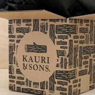 Kauri and Sons box packaging design