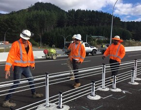 Barrier Repair Service - Transmission Gully Expressway