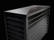 Standard Black Heat Pump Cover
