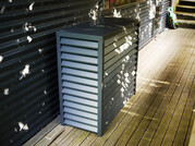 Heatpump cover matched with colorsteel