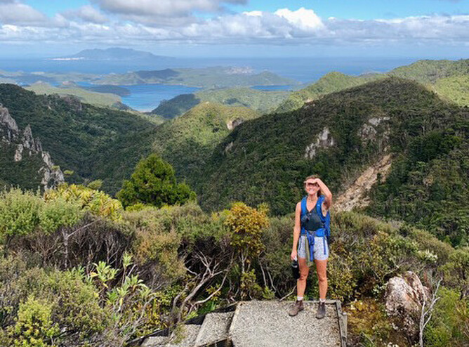 Georgia on the Aotea Track