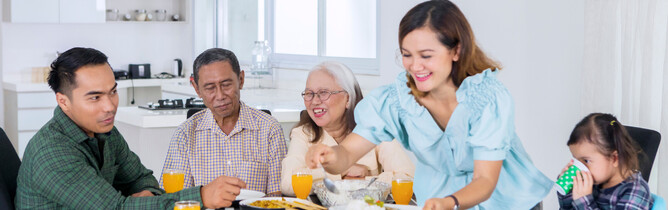 if we didn't have food would we have families image of multigenerational family