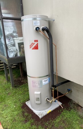 New Mains Pressure Outdoor Hot Water Cylinder