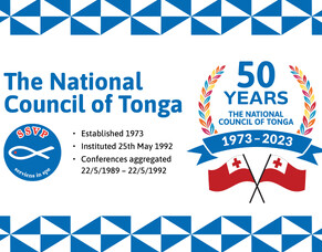 50th Anniversary - The National Council of Tonga
