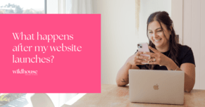 What happens after my website launches?