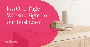 Is a One-Page Website Right For Your Business?