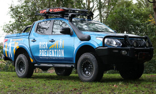 Featuring an ARB Summit Bullbar, Safari Snorkel, Rhino Rack Roof Racks and Tray, Mickey Thompson Tyres, Steel Wheels and an OME Suspension Lift