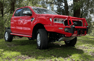 Featuring an ARB Summit Bull Bar, Revo 10,000lb Winch, ARB Side Steps, ARB Recovery Point, ARB Under Vehicle Protection Plate, Safari Snorkel and Hayman Reese X-Bar Towbar.