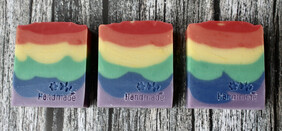 Rainbow Waves Soap with Aloe