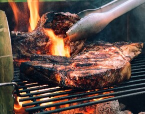 Competitive BBQing at The Great NZ Food Show