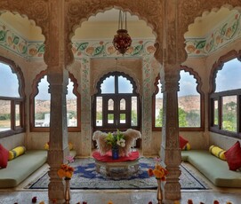 Bijaipur Hotel interior, India