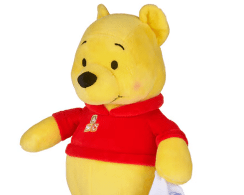 Disney Winnie the Pooh Dangling Cuddle Plush soft toy baby gift from Flowers by Joanne