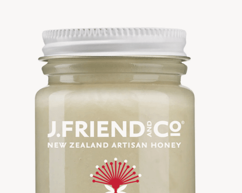 Pohutukawa Honey 160 g – J.Friend & Co NZ native pohutukawa honey jar