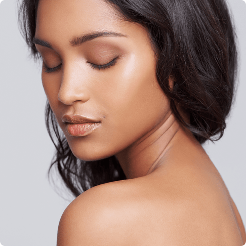 Botox&reg; for jaw pain & facial slimming photo of beautiful woman