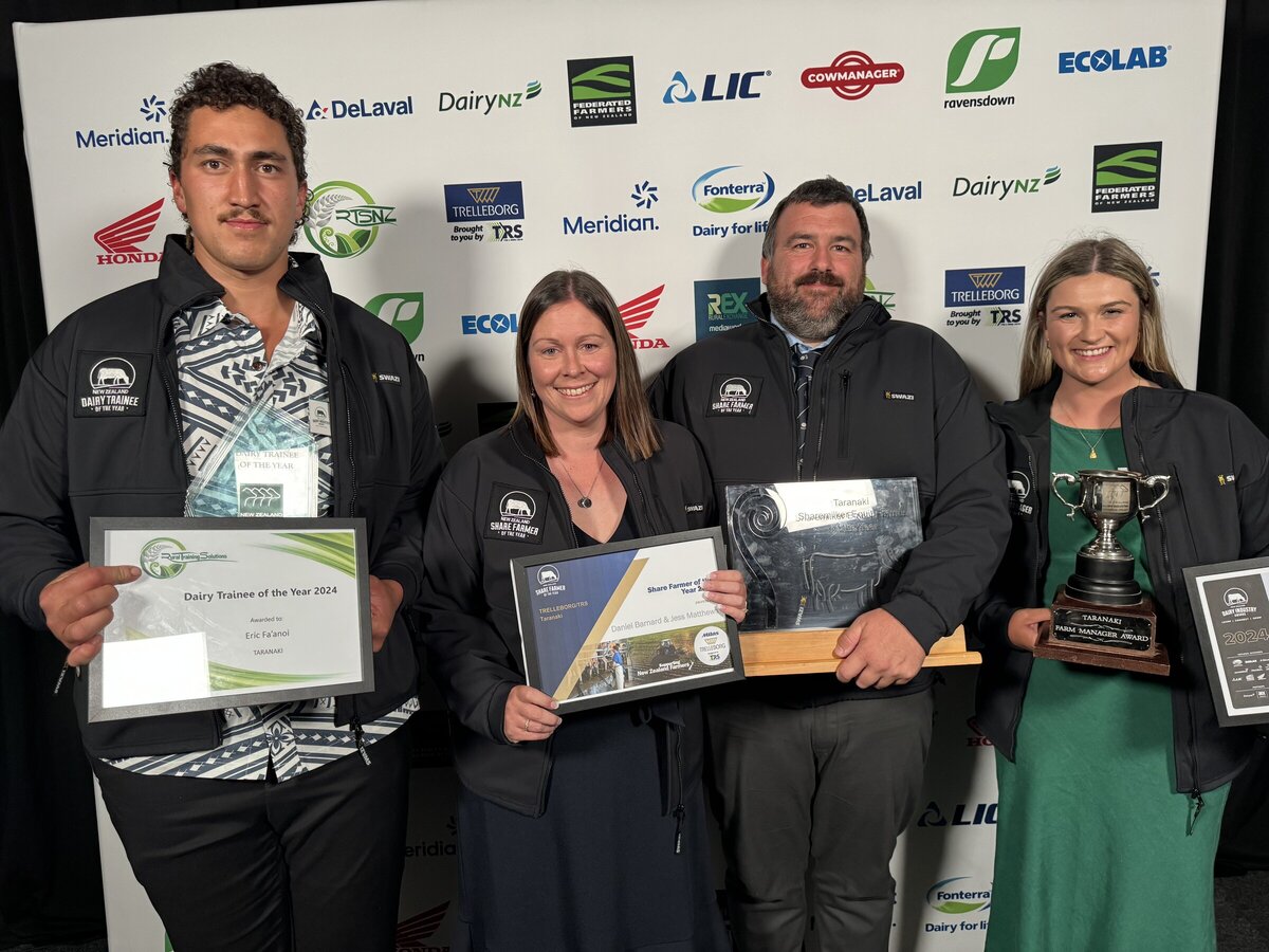 2024 Taranaki Dairy Industry Awards Winners Announced New Zealand Dairy Industry Awards