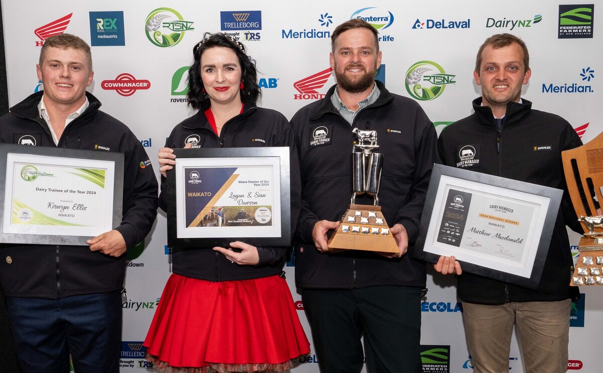 Waikato Dairy Industry Award Winners Announced New Zealand Dairy Industry Awards