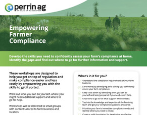 Empowering Farmer Compliance workshop