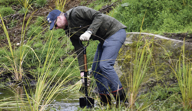 Matt Highway, a catchment adviser, the owner / director of Element Environmental.