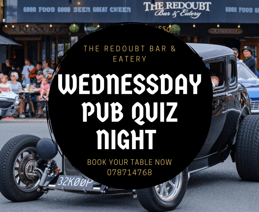 WEDNESDAY SPECIALS - Quiz Night From 6:30PM$8 DESSERTS$18 Dessert PlattersT&C APPLY